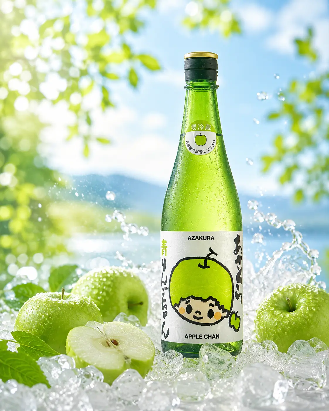 Azakura Summer Green Apple-chan